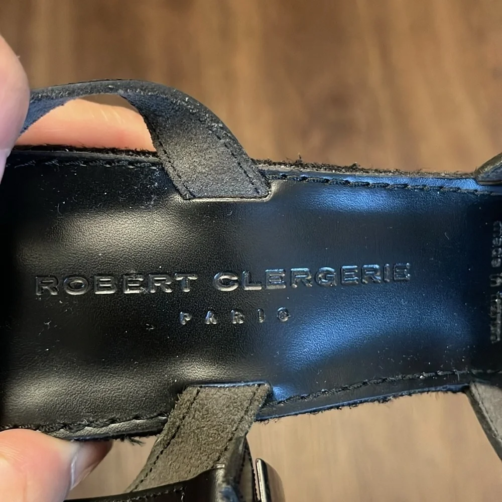 Robert Clergerie cross ankle